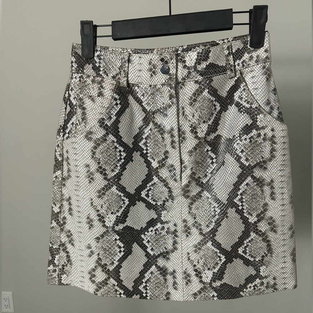 Leather Skirt Maje